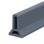Flexible Silicone Shower Water Barrier - Self Adhesive Shower Dam Strip, Bathroom Floor Splash Guard for Walk-In Shower & Bathtub