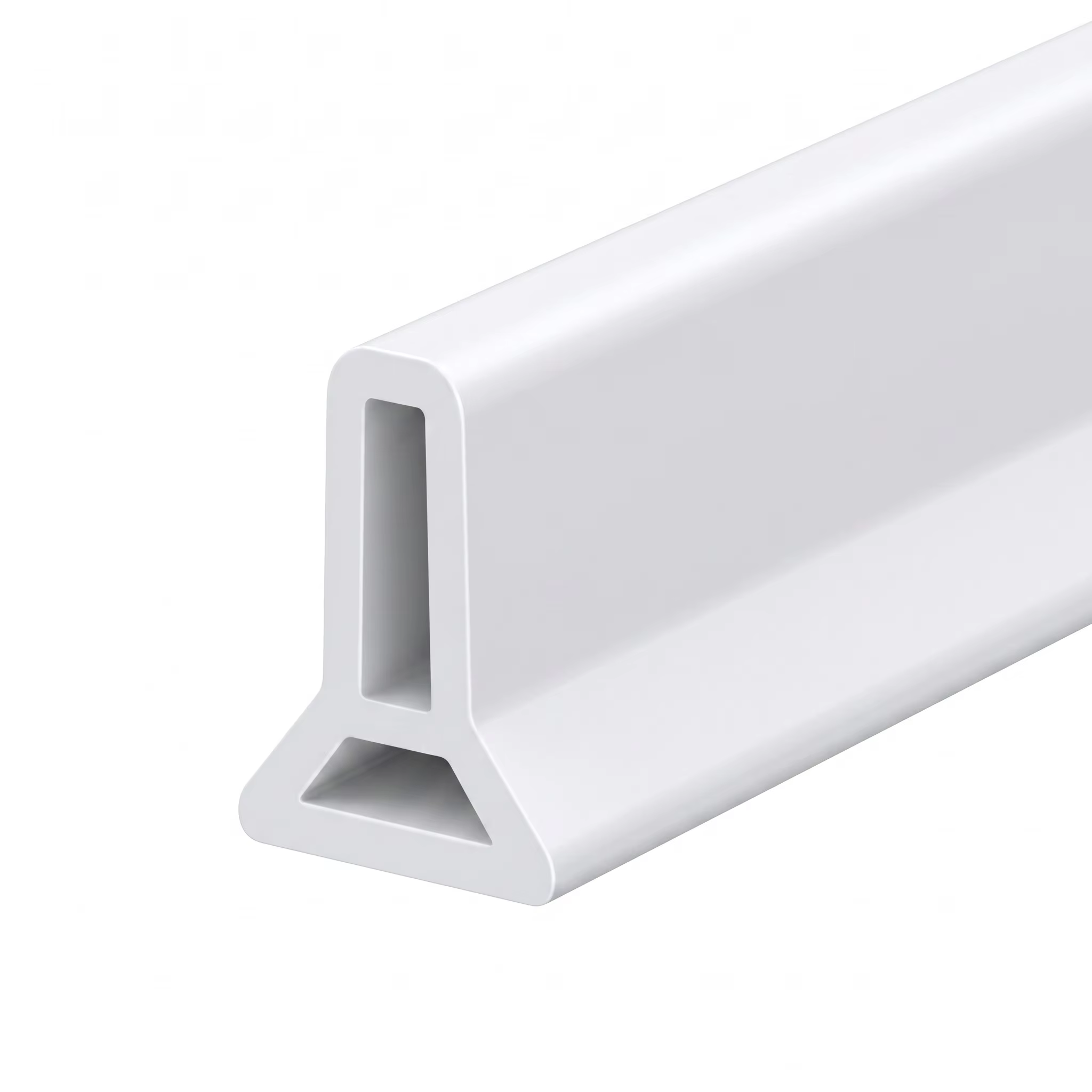 Flexible Silicone Shower Water Barrier - Self Adhesive Shower Dam Strip, Bathroom Floor Splash Guard for Walk-In Shower & Bathtub
